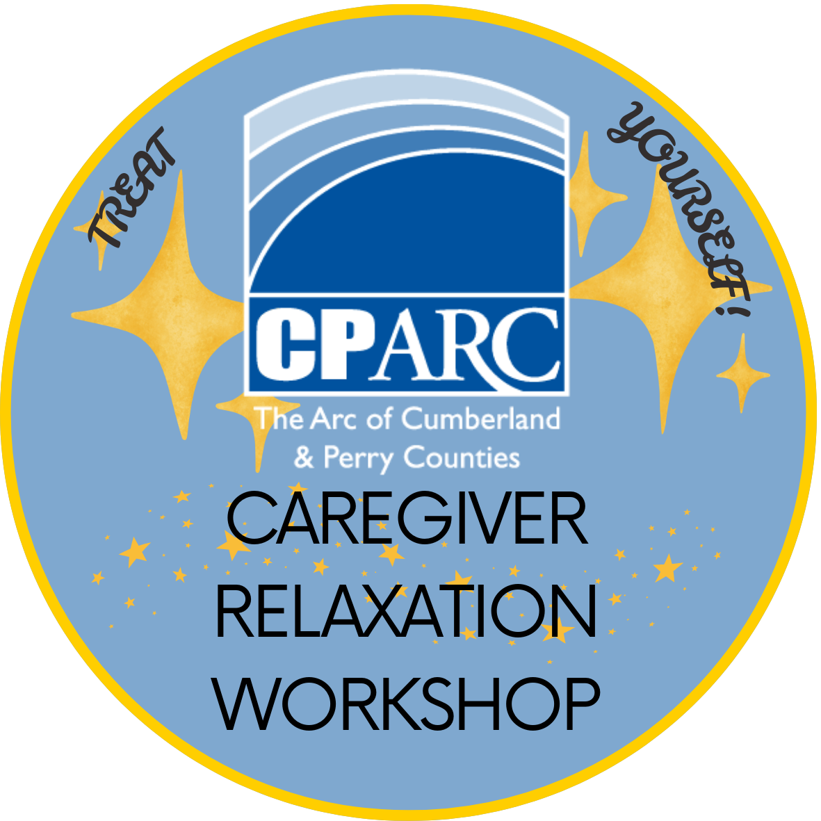 Treat Yourself Caregiver Relaxation Workshop - logo